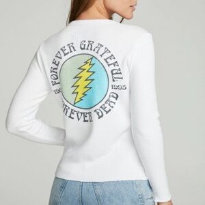 Chaser Grateful Dead Forever Military Top Thermal Size XS
